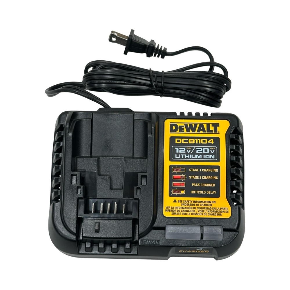 NEW DeWalt DCB1104 12V/20V Max Lithium-Ion Battery Charger OEM